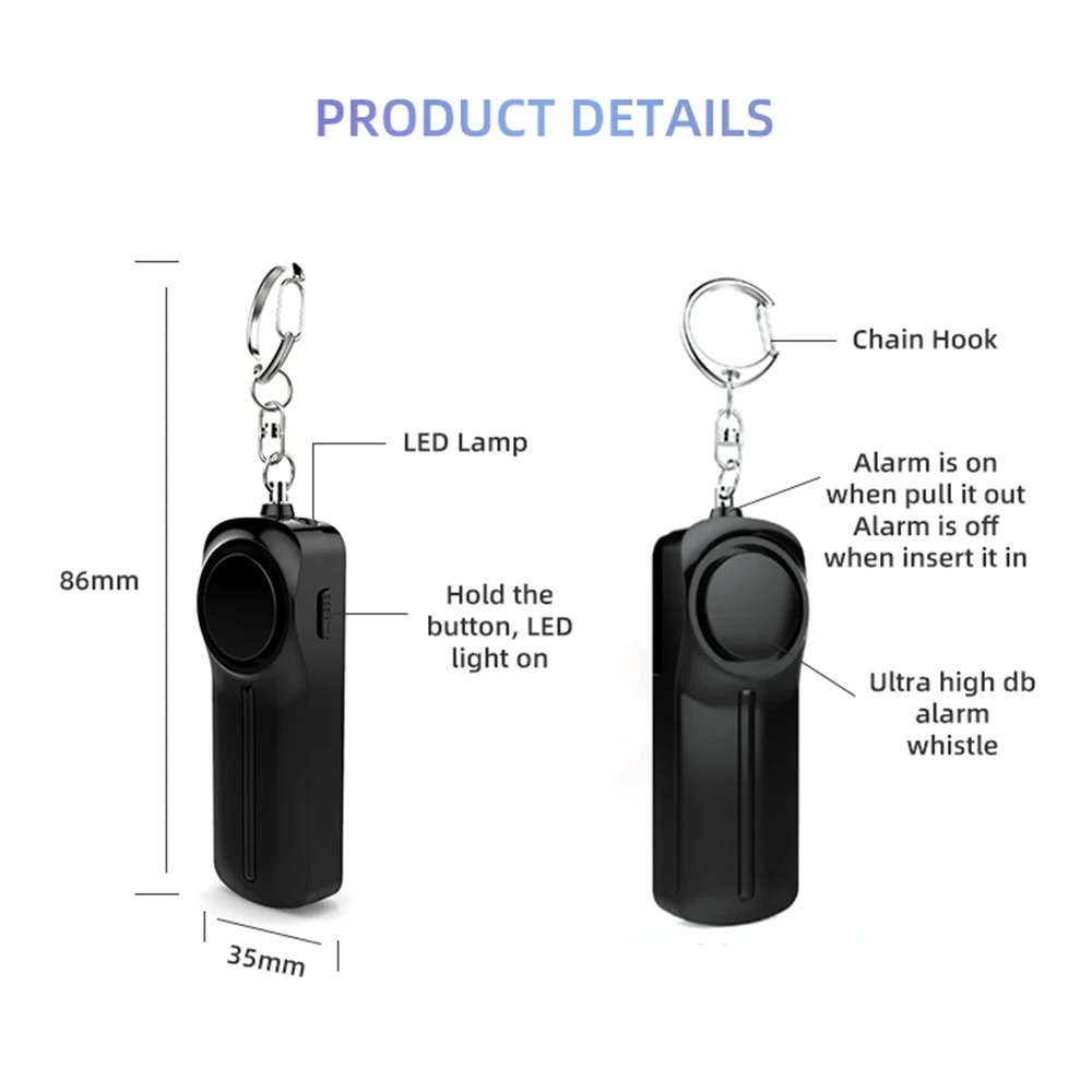 Self Defense Alarm 130dB Ultra - Personal Alarm Keychain 评论和价格