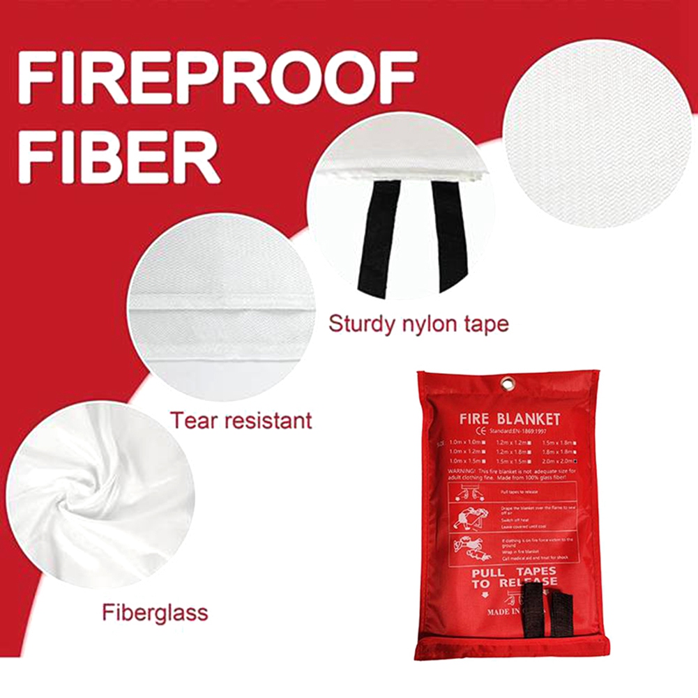 AED2-Emergency Fire Blanket, F - Fire Blanket Kitchen 评论和价格