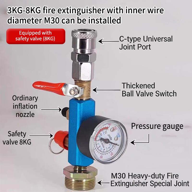 Air Pump Pressure Adapter Conv - Fire Extinguisher Small 评论和价格