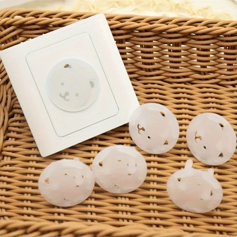 10pcs Bear EU Power Socket Ele - Outlet Cover Baby 评论和价格