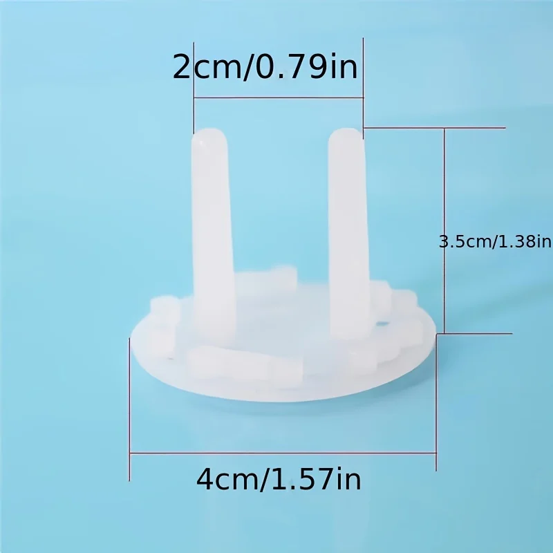 10pcs Bear EU Power Socket Ele - Outlet Cover Baby 评论和价格