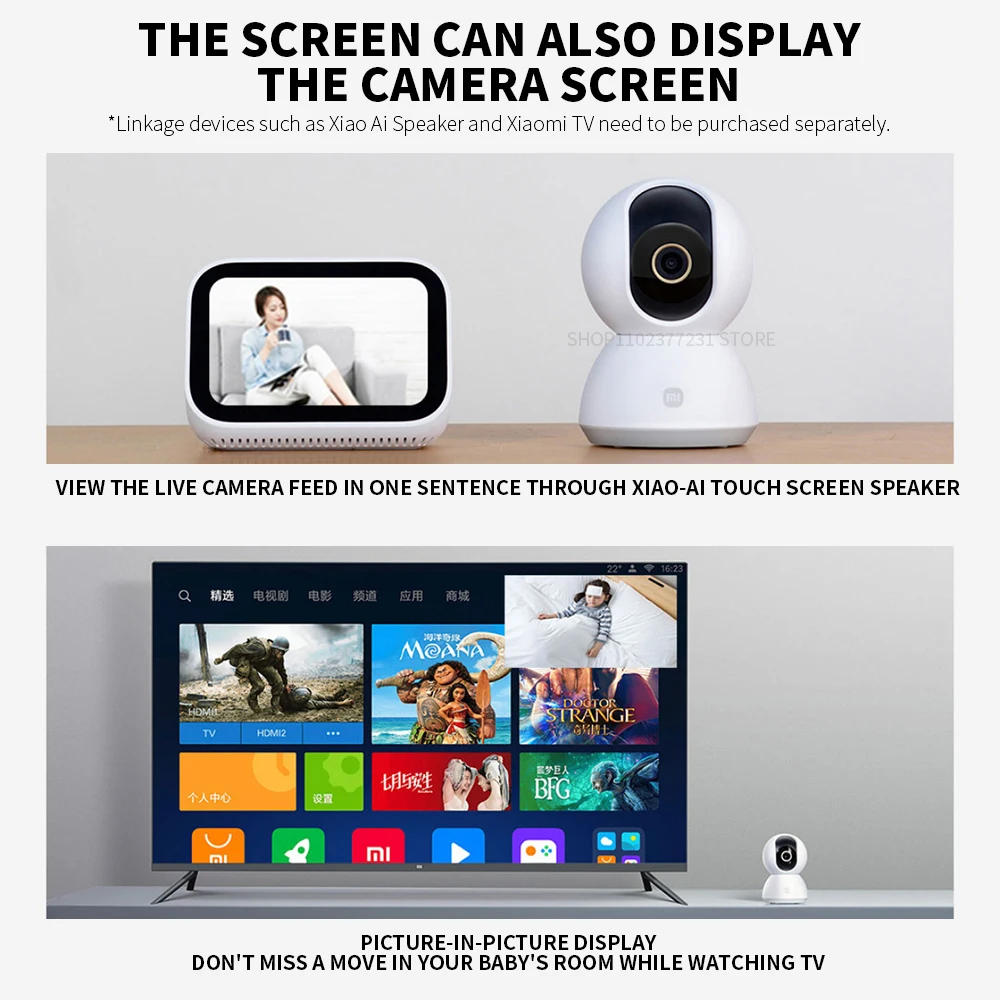 Xiaomi Camera 2K PTZ Mi Smart  - Eufy Camera E220 评论和价格