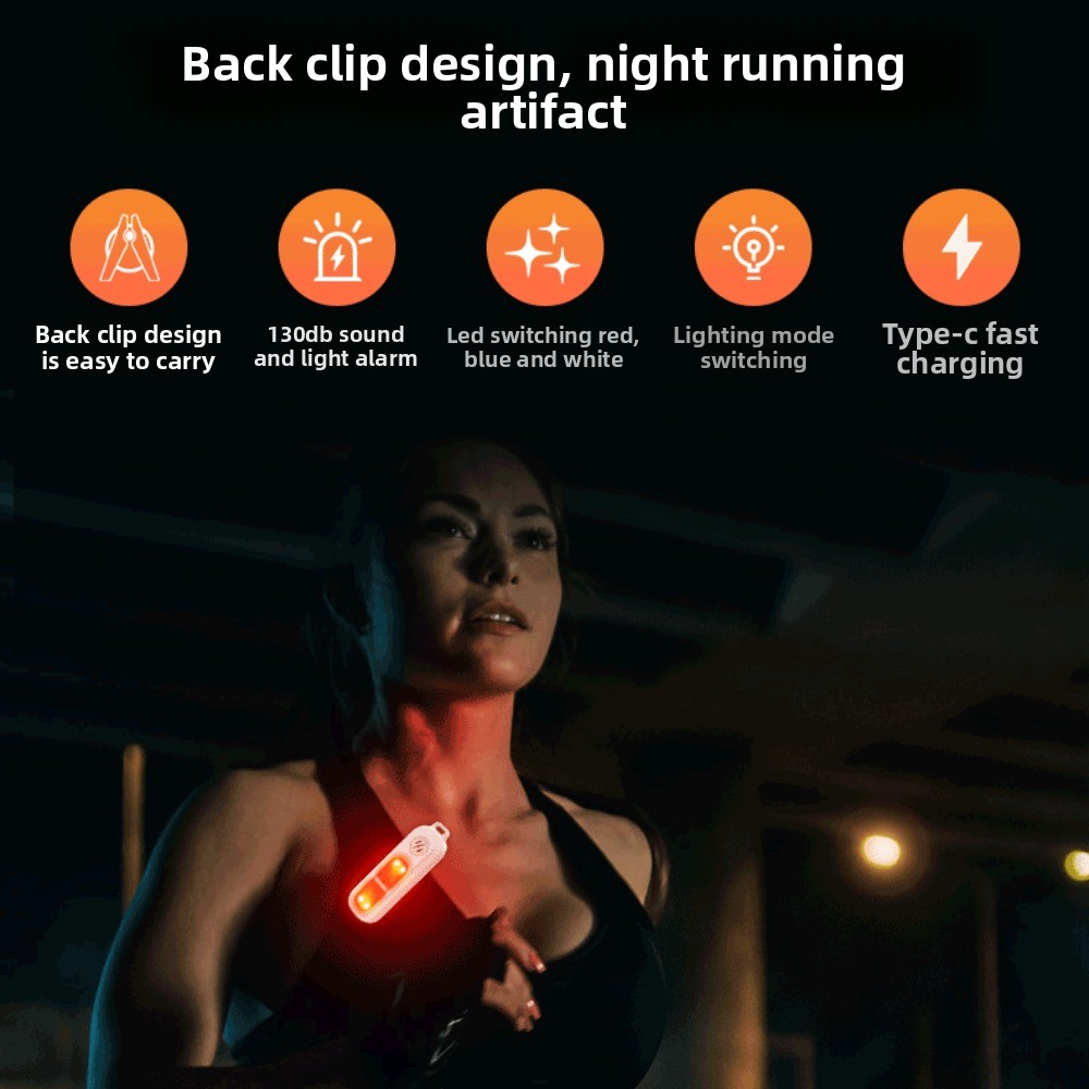 130dB Night Running Safety War - Personal Alarm Keychain 评论和价格