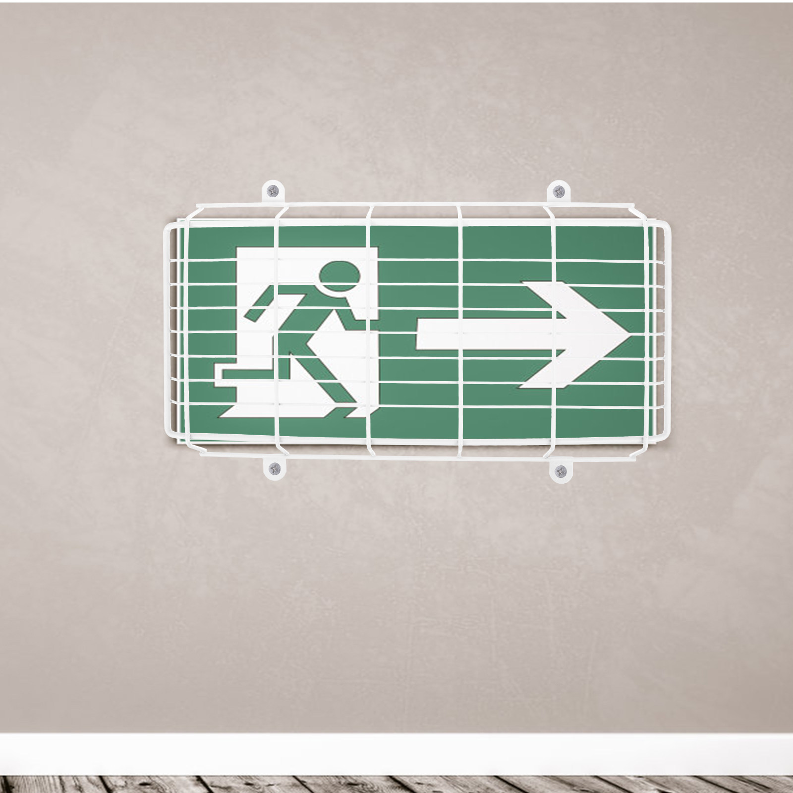 Metal Emergency Light Protecti - Emergency Exit Sign 评论和价格